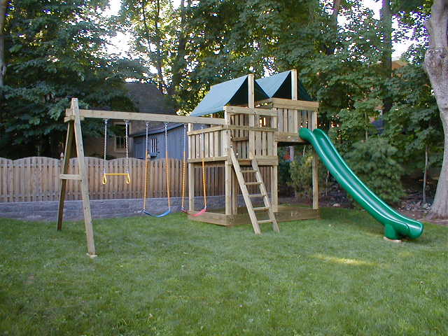 Great Playset build with Gemini Plans by a DIY Dad.